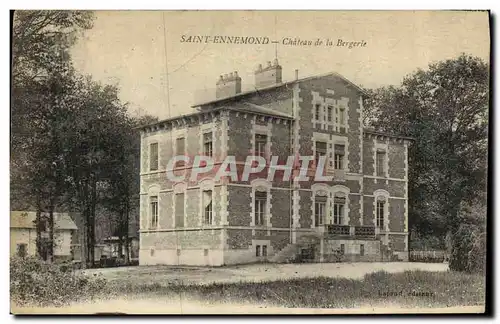 Cartes postales Saint Ennemond Chateau de la Bergerie