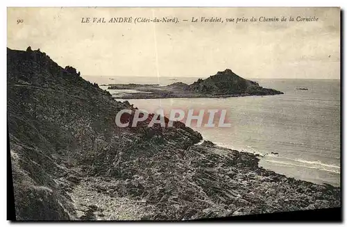 Ansichtskarte AK Le Val Andre Le Verdelet vue prise du Chemin de la Corniche