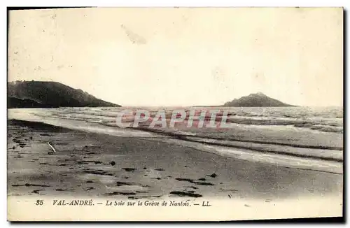 Cartes postales Val Andre Le Soir sur la Greve de Nantois