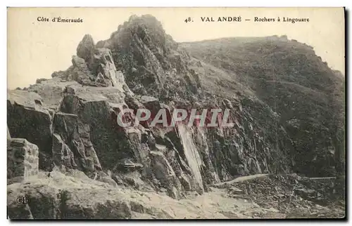 Cartes postales Val Andre Rochers a Lingouare