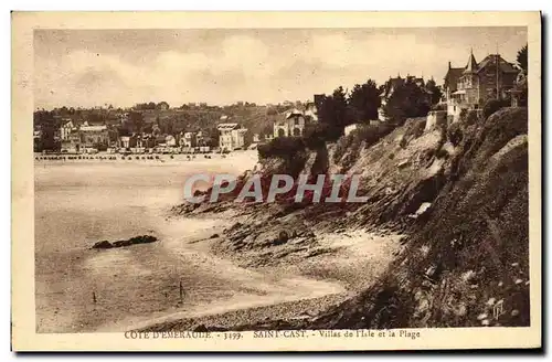 Cartes postales Saint Cast Villas de I Isle et la Plage