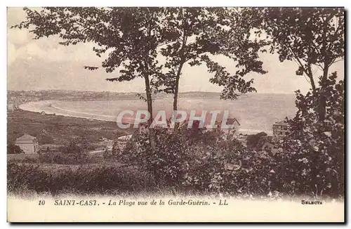 Cartes postales Saint Cast La Plage vue de la Garde Guerin