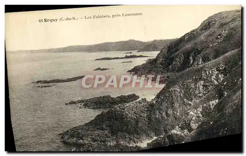 Cartes postales Erquy Les Falaises Pres Lanrouen