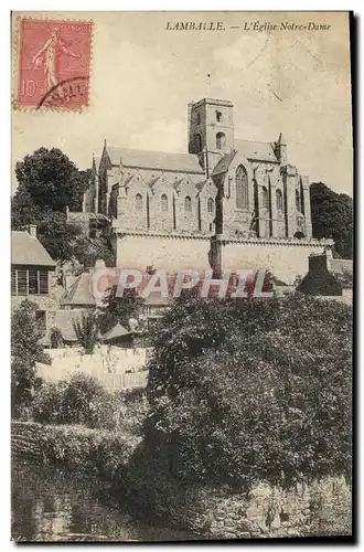 Cartes postales Lamballe Eglise Notre Dame