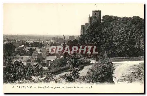 Cartes postales Lamballe Vue generale Prise de Saint Sauveur