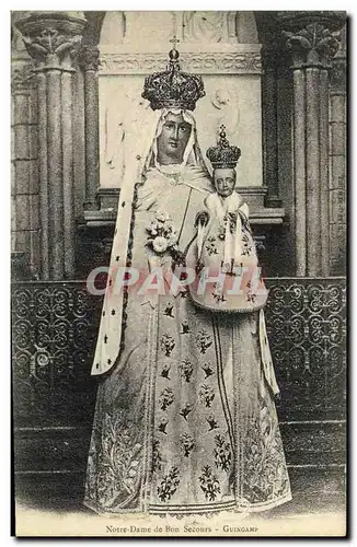 Ansichtskarte AK Guingamp Eglise Notre Dame de Bon Secours