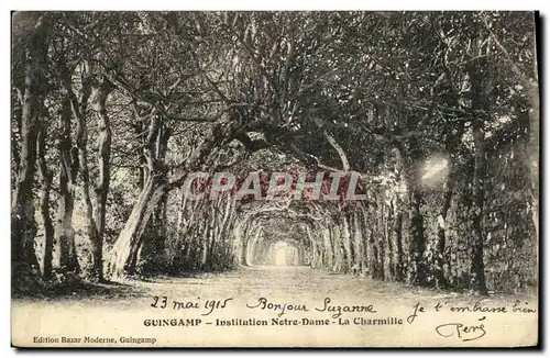 Cartes postales Guingamp Institution Notre Dame La Charmille