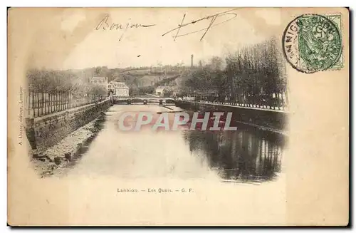 Cartes postales Lannion Les Quais