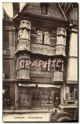 Cartes postales Lannion Vieille Maison Chapelier