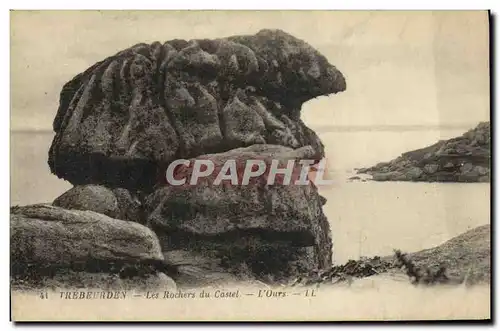 Cartes postales Trebeurden Les Rochers du Castel L Ours