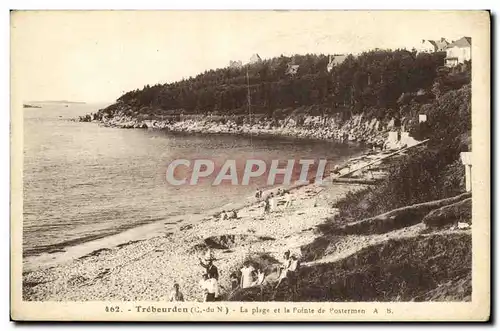 Cartes postales Trebeurden La Plage et la Pointe de Postermen