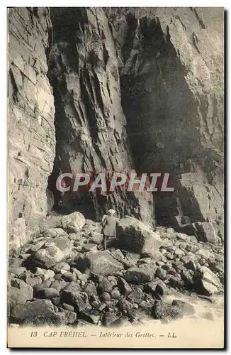 Cartes postales Cap Frehel Interieur des Grottes