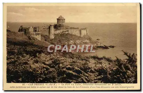 Cartes postales Cap Frehel Le Fort la Latte Forteresse