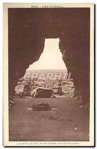 Cartes postales Cap Frehel La salle de Bal de la grotte des Korrigans