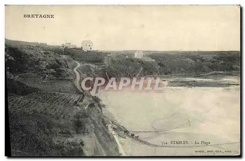 Cartes postales Etables La Plage