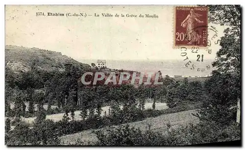 Cartes postales Etables La Grottes Vallee de la Greve du Moulin