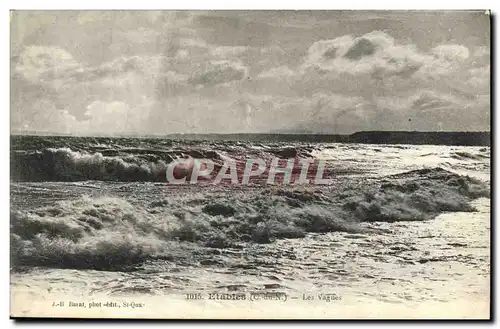 Cartes postales Etables Les Vagues