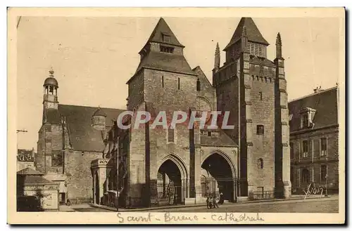 Cartes postales Saint Brieuc Cathedrale