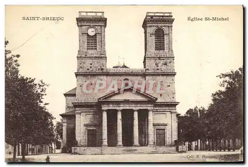 Cartes postales Saint Brieuc Eglise St Michel