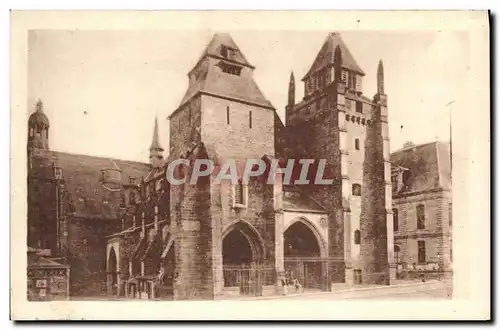 Cartes postales Saint Brieuc La Cathedrale