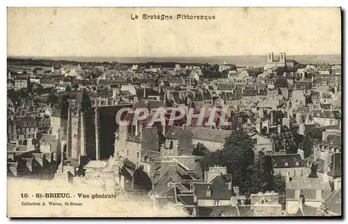 Cartes postales St Brieuc Vue generale