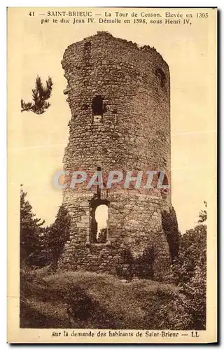 Ansichtskarte AK Saint Brieuc La Tour de Cesson