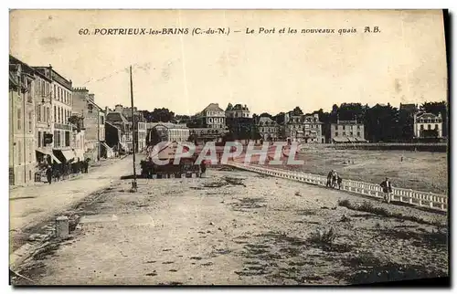 Cartes postales Portrieux les Bains Le Port et les nouveaux quais