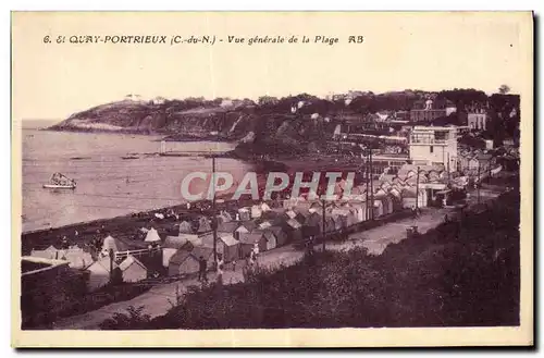 Cartes postales St Quay Portrieux Vue generale de la Plage