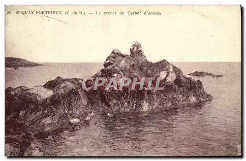 Ansichtskarte AK St Quay Portrieux Le rocher du Gerbot d Avoine