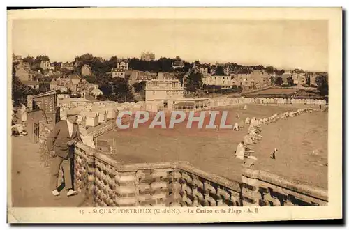 Cartes postales St Quay Portrieux Le Casino et la Plage