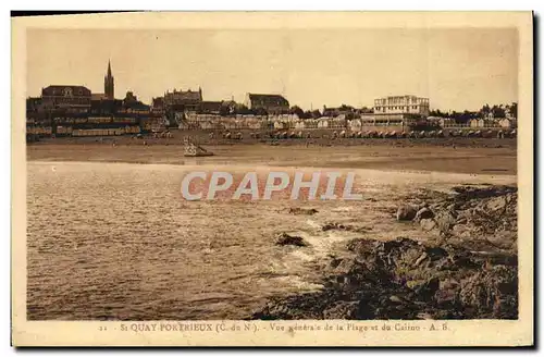 Cartes postales St Quay Portrieux Vue Generale de La Plage