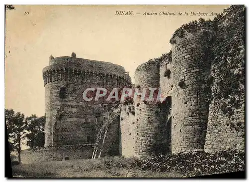 Cartes postales Dinan Acnien Chateau de la Duchesse Anne