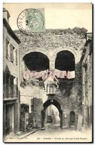 Cartes postales Dinan La Porte du Jersual