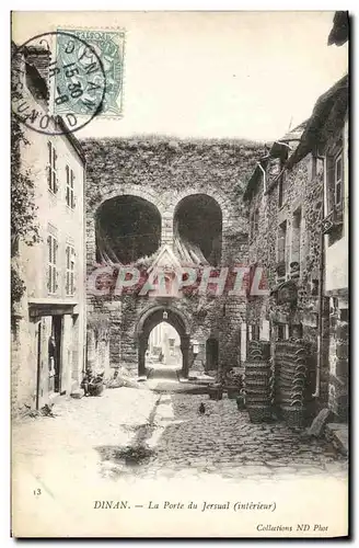 Cartes postales Dinan La Porte du Jersual Vanniers