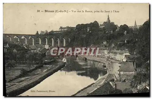 Ansichtskarte AK Dinan Vue Sur la Rance Prise du Saut a l ane