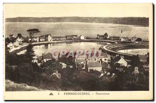 Cartes postales Perros Guirec Panorama