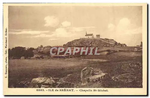 Ansichtskarte AK Ile de Brehat Chapelle St Michel