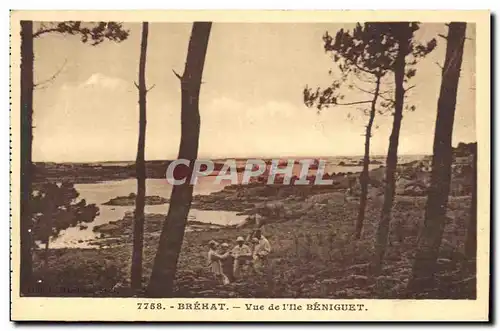 Cartes postales Ile de Brehat Vue de l Ile Beniguet