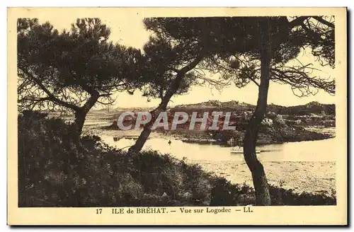 Cartes postales Ile de Brehat Vue Sur Logodec