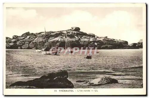 Cartes postales Tregastel L Ile Ronde