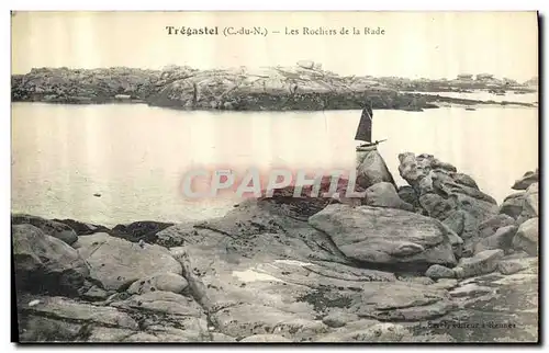 Cartes postales Tregastel Les Rochers de la Rade