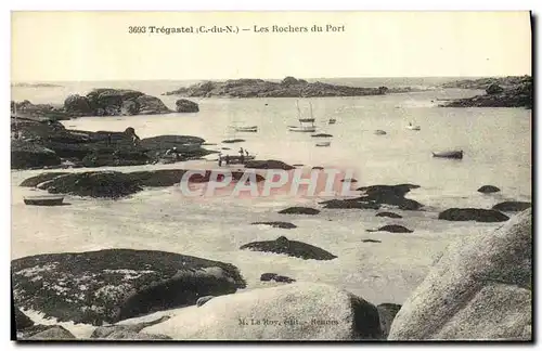 Cartes postales Tregastel Les Rochers du Port