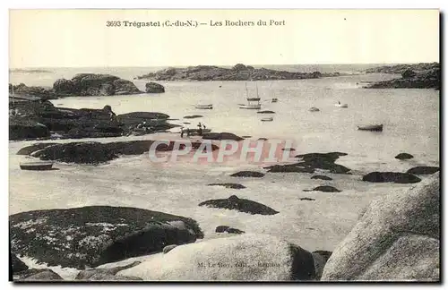 Cartes postales Tregastel Les Rochers de Port