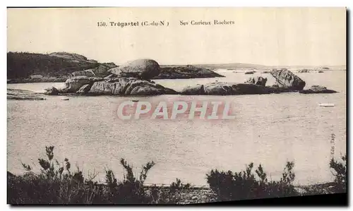 Cartes postales Tregastel Ses Curieux Rochers