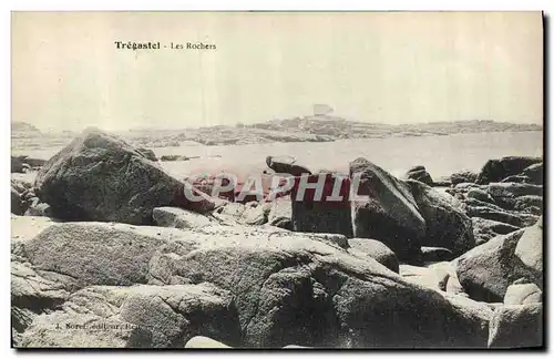 Cartes postales Tregastel Les Rochers