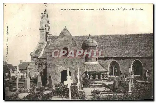 Cartes postales Tregastel L Eglise et l Ossuaire