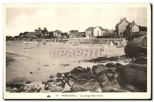 Cartes postales Tregastel La Plage Ste Anne