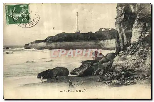 Cartes postales Le Phare de Biarritz