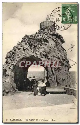 Cartes postales Biarritz Le Rocher de la Vierge