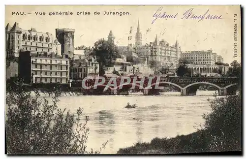 Cartes postales Pau Vue Generale prise de Jurancon